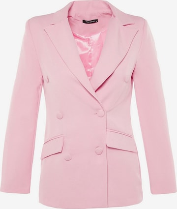 rozā Trendyol Žakete: no priekšpuses