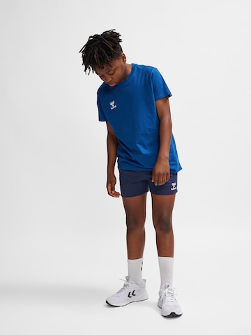 Hummel Regular Sportbroek 'Go 2.0' in Blauw