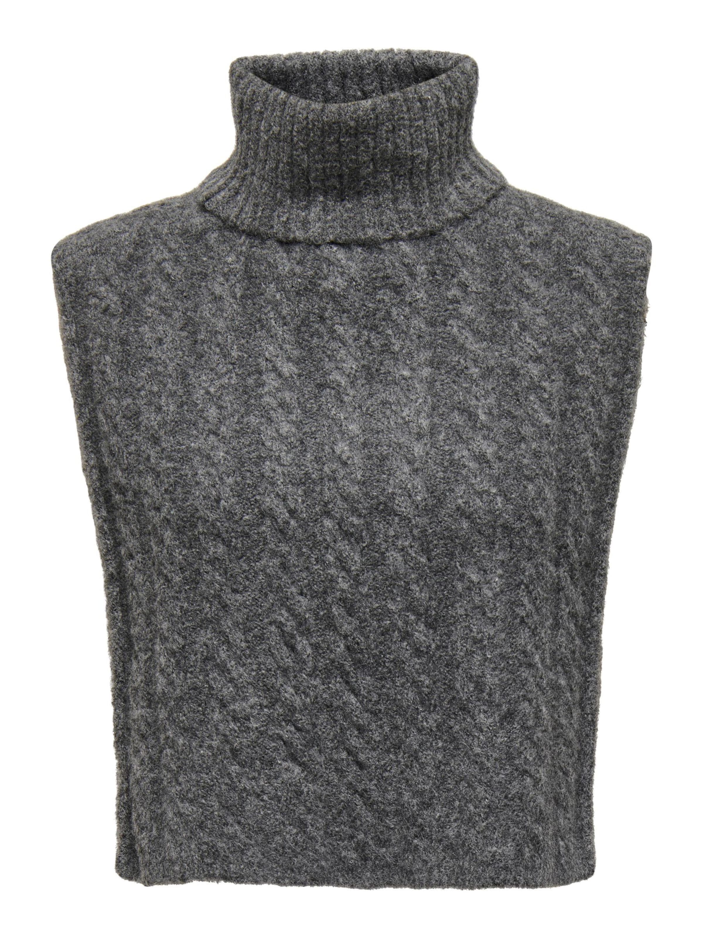 ONLY - Bragas para cuello en gris: frente