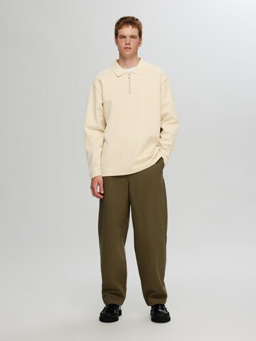 Sweat-shirt SELECTED HOMME en beige