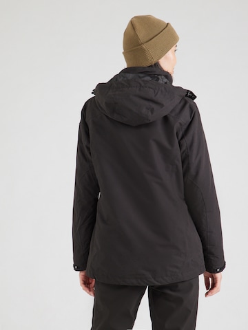 KILLTEC Outdoorjacke 'KOW 303' in Schwarz: Rückseite