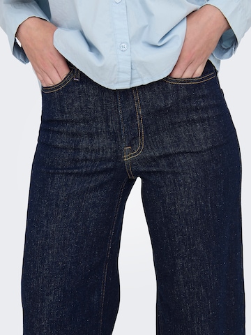 JDY Wide leg Jeans 'JDYFelina-Fina' in Blue