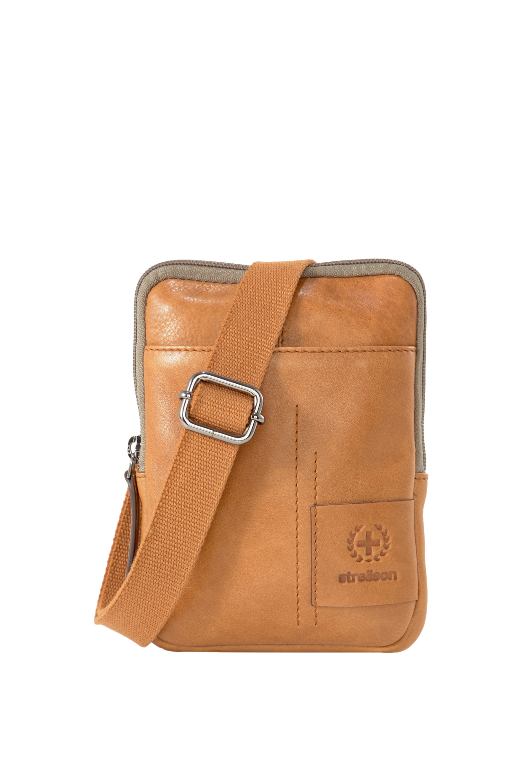 STRELLSON Сумка через плечо 'Hyde Park' в Коричневый: спереди