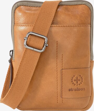 STRELLSON Crossbody Bag in Brown: front