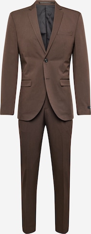 JACK & JONES Slimfit Pak 'JPRBLAFranco' in Bruin: voorkant