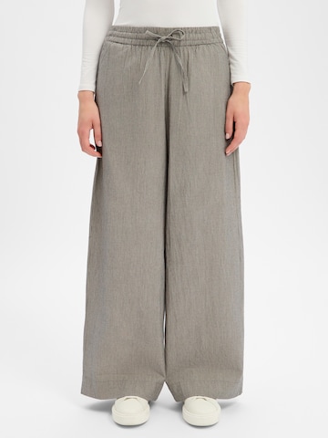 mbym Regular Hose 'Clari' in Grau: Vorderseite
