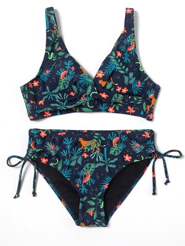 BONVERANO Classic Bikini 'Twist' in Mixed colors: front
