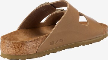 BIRKENSTOCK Pantolette 'Arizona' in Braun