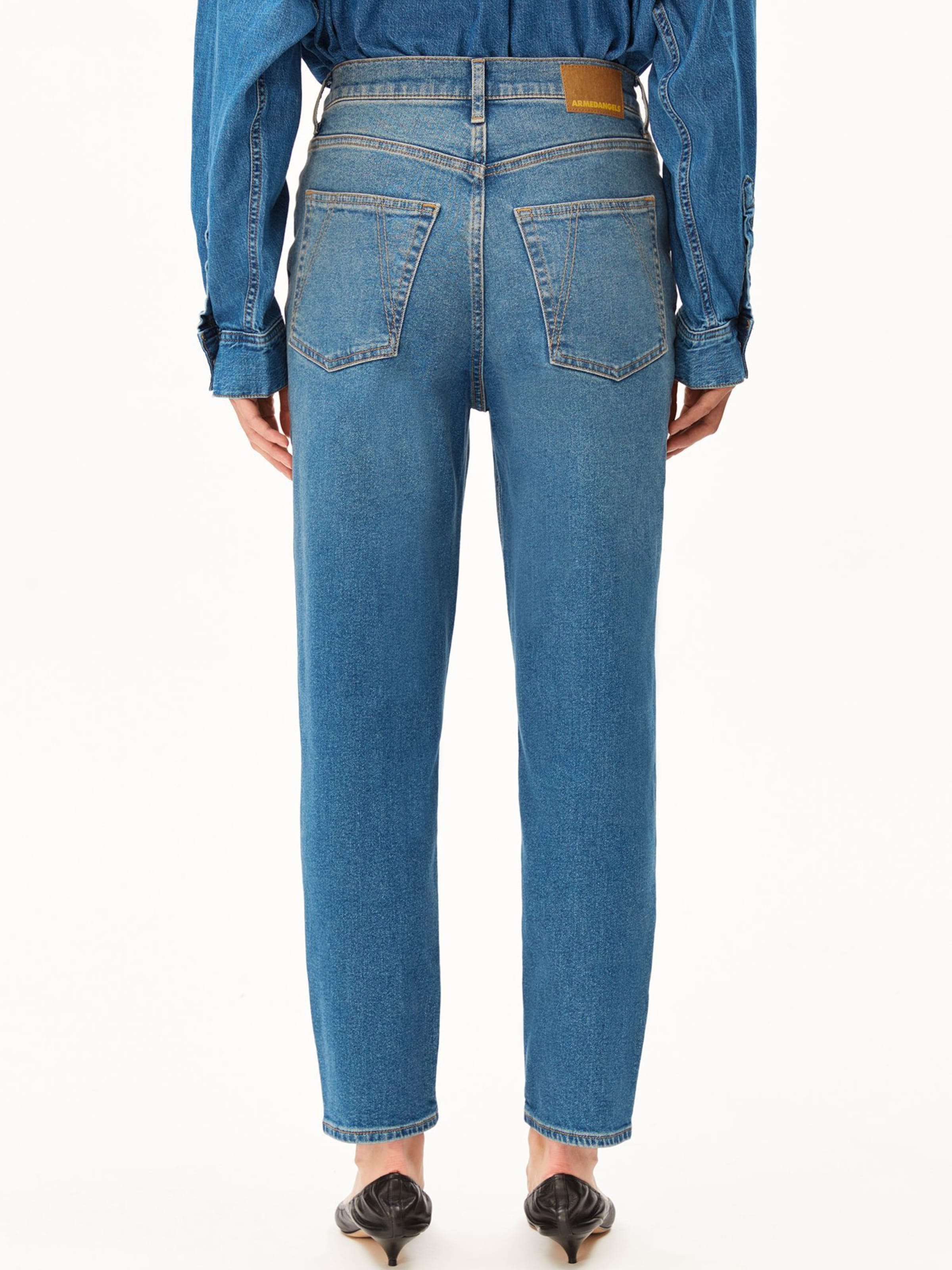 ARMEDANGELS Loosefit Jeans in Blauw: terug