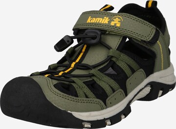 Kamik Sandals 'WILDCAT' in Green: front