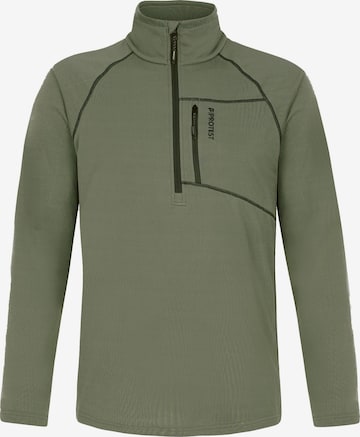 PROTEST Sportsweatshirt 'PRTRekody' in Groen: voorkant