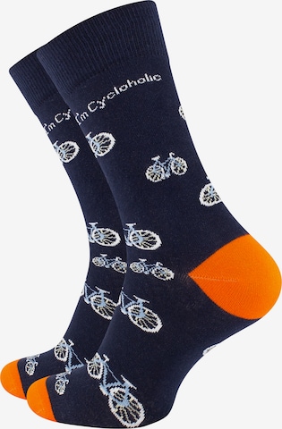 Vincent Creation Socks in Blue: front