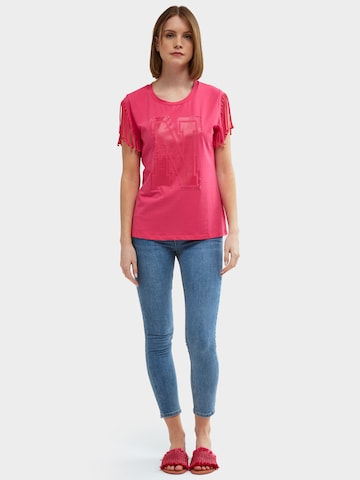 Influencer Koszulka w kolorze różowy