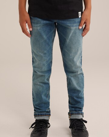 WE Fashion Regular Jeans 'Jongens' in Blue: front