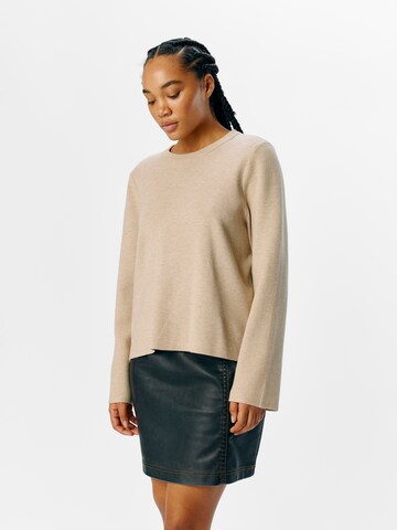 Pull-over 'Reynard' OBJECT en beige : devant