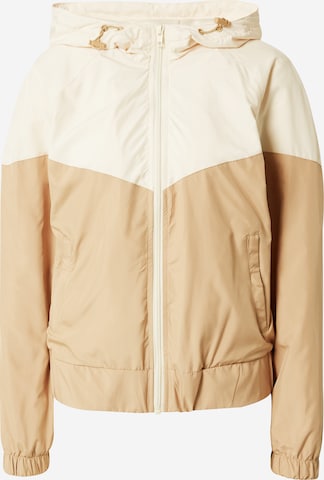 Urban Classics Välikausitakki 'Arrow' värissä beige: edessä