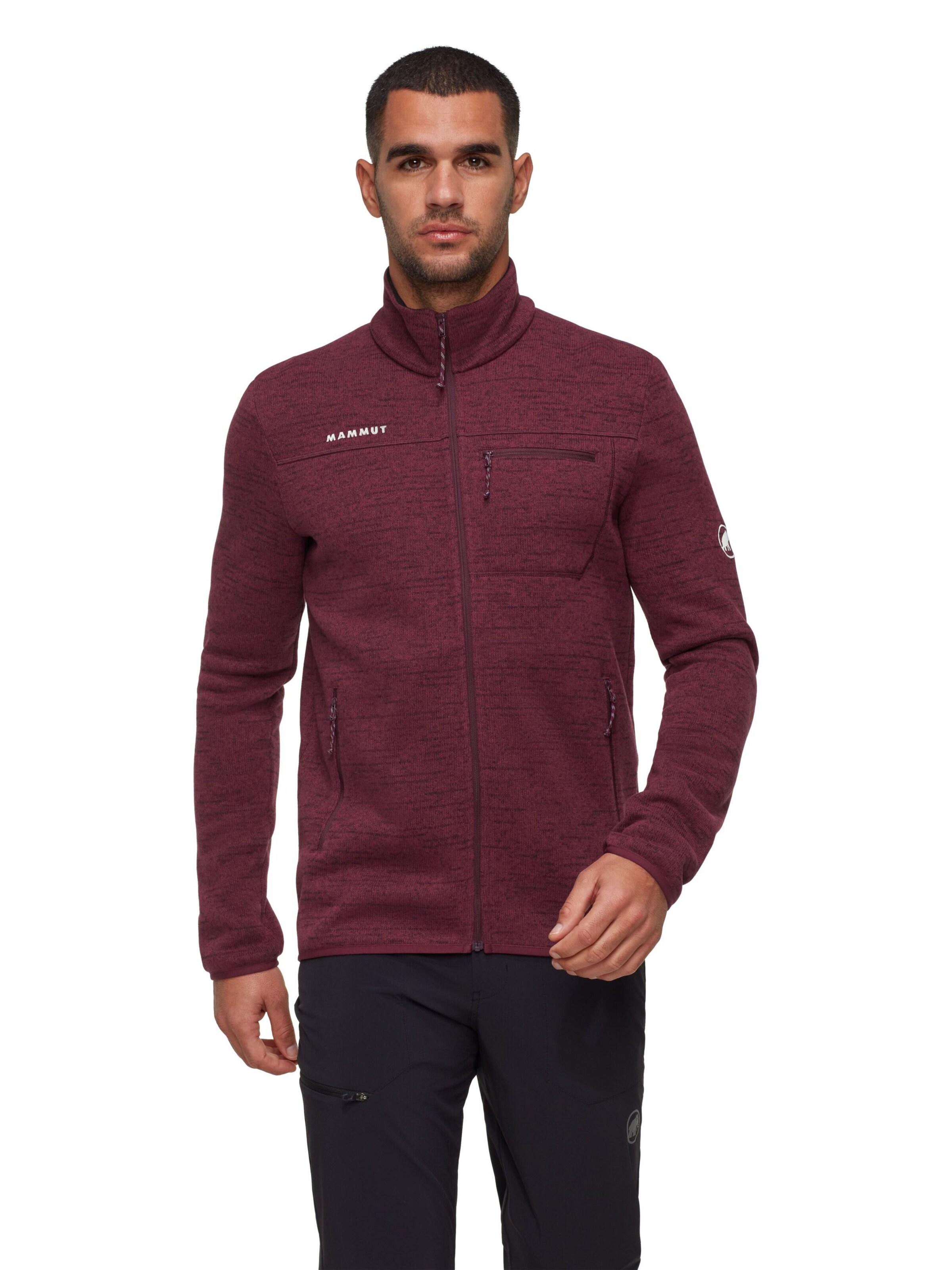 MAMMUT Funktionsfleecejacke ‘Arctic IV’ in Rot: Vorderseite