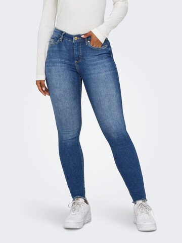 ONLY Skinny Jeans 'Blush' in Blauw: voorkant