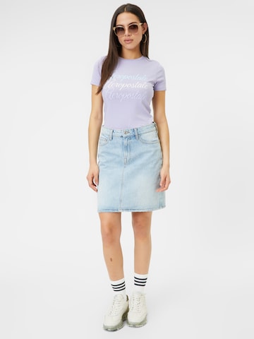 T-shirt 'JUNE' AÉROPOSTALE en violet