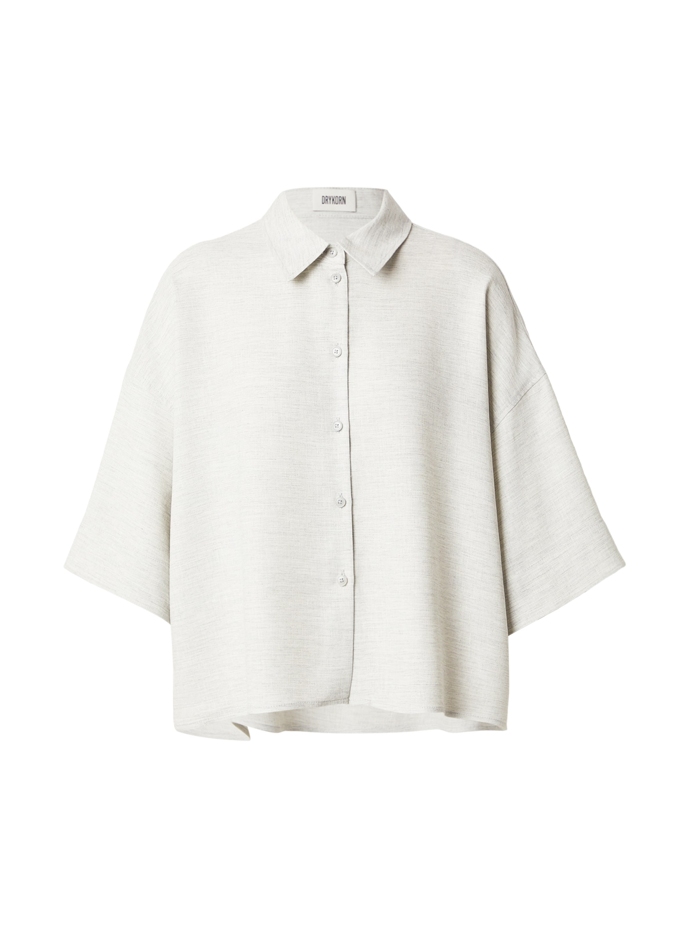 DRYKORN Блуза 'YARIKA 10' в сиво: отпред