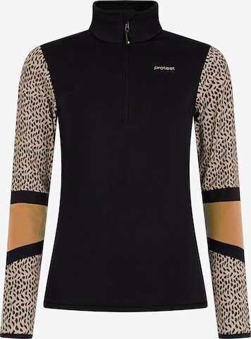 PROTEST Sportsweatshirt 'PRTNynke' in Braun: Vorderseite