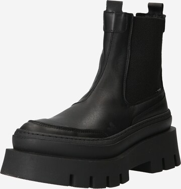 BRONX Chelsea boots 'Evi Ann' in Black: front