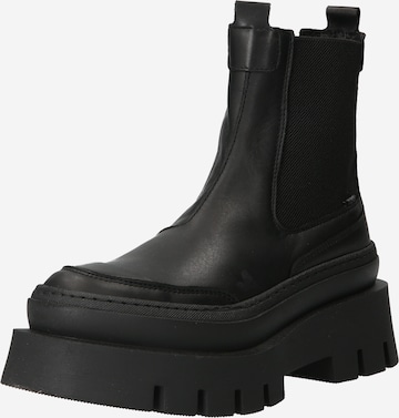 BRONX Chelsea Boots 'Evi Ann' in Black: front