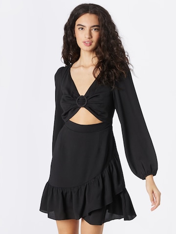 Robe 'AUDREY' MINKPINK en noir : devant