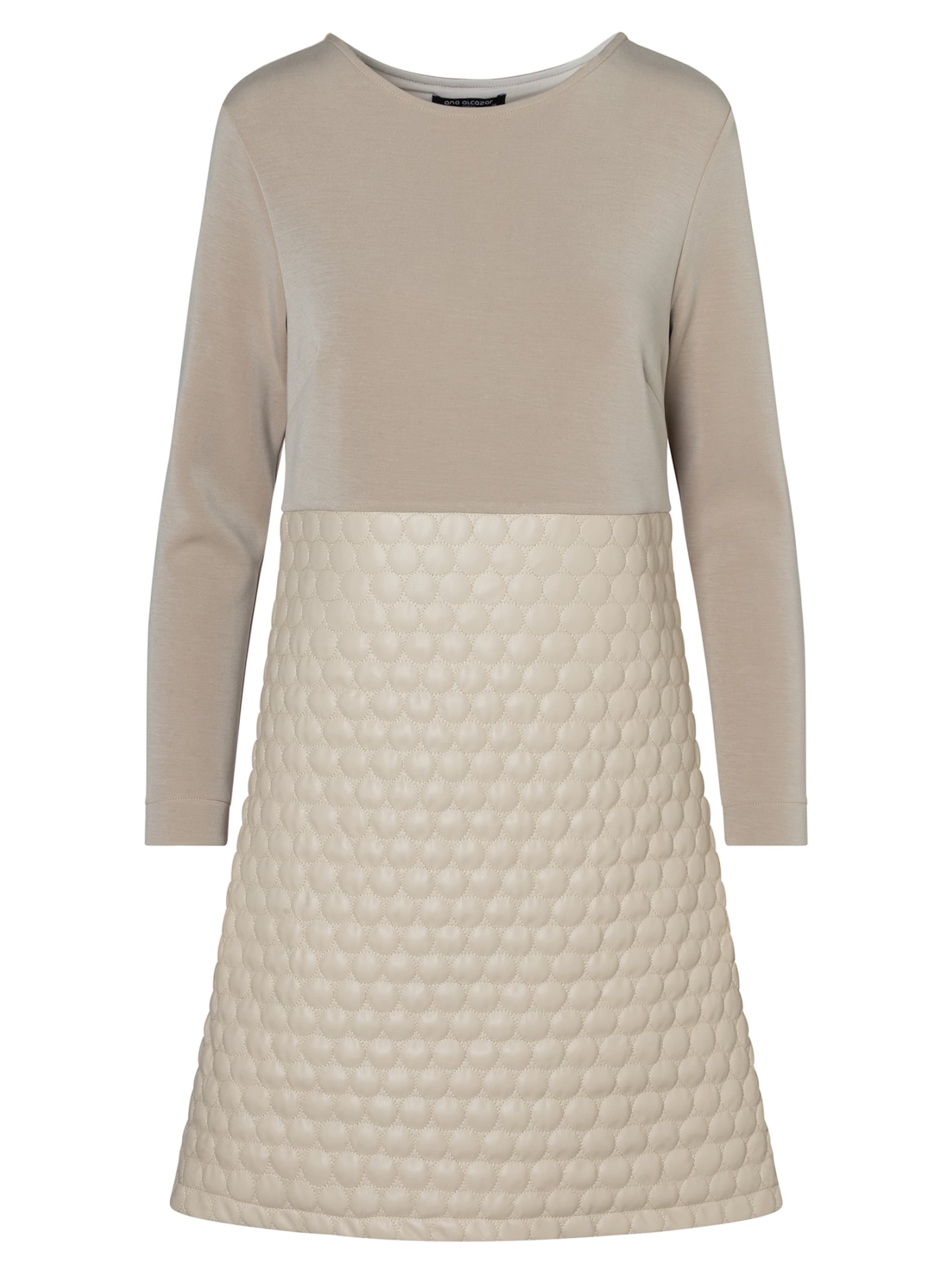 Ana Alcazar Dress ' Enyfia ' in Beige: front