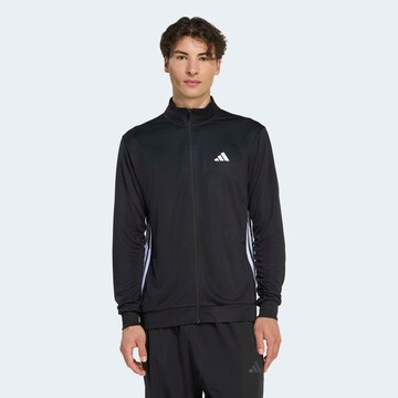 ADIDAS PERFORMANCE Training Jacket in Black: front