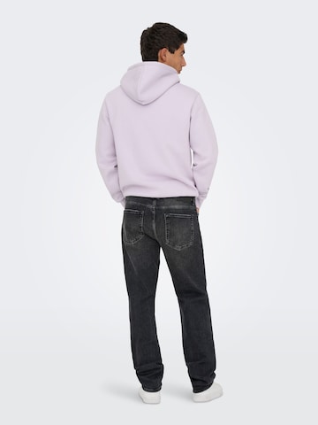 Only & Sons Regular Jeans 'ONSEdge' in Zwart