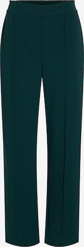 VILA Spodnie w kant 'Clua' w kolorze zielony: przód