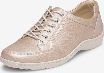 Scarpa stringata sportiva di VITAFORM in rosa: frontale