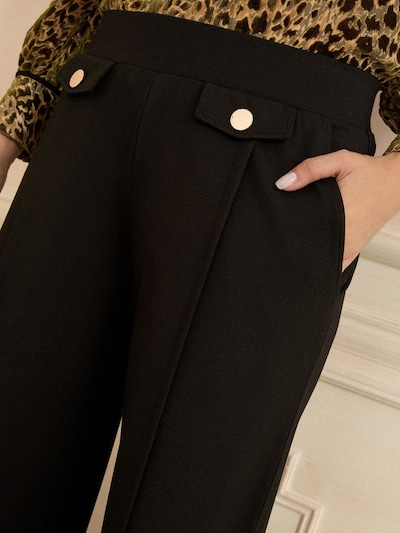 love & roses Broek in 36 in de kleur Zwart, Productweergave