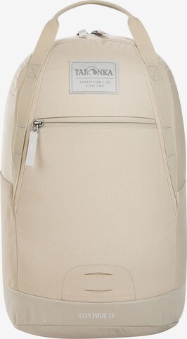 Zaino di TATONKA in beige: frontale