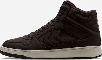 Hummel Sneaker high 'Power Play' i brun: forside