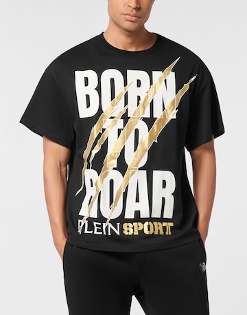 Plein Sport - Camiseta 'Scratch' en negro