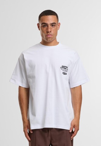 T-Shirt 'Bagel Society' Another Cotton Lab en blanc