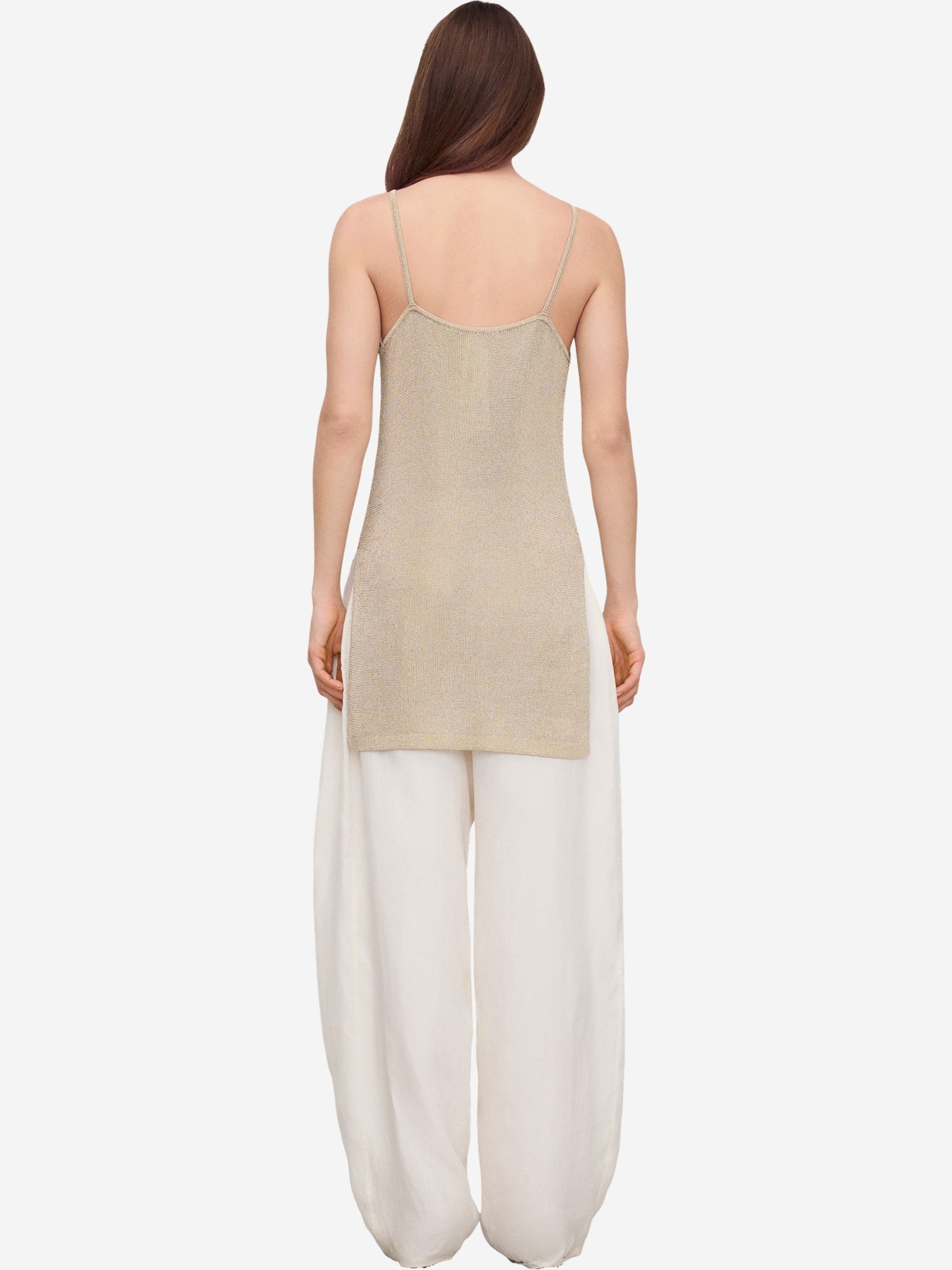 Adolfo Dominguez Top in Gold