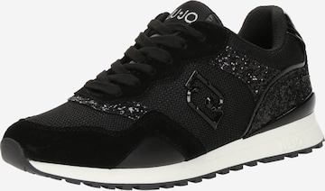 Liu Jo Matalavartiset tennarit 'MAXI WONDER 02' värissä musta: etupuoli