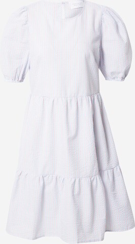 SISTERS POINT - Vestido 'VECA' em branco: frente