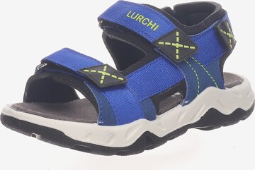 LURCHI Offene Schuhe in Blau: predná strana