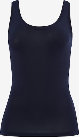 Hanro Top 'Touch Feeling' in Blue: front
