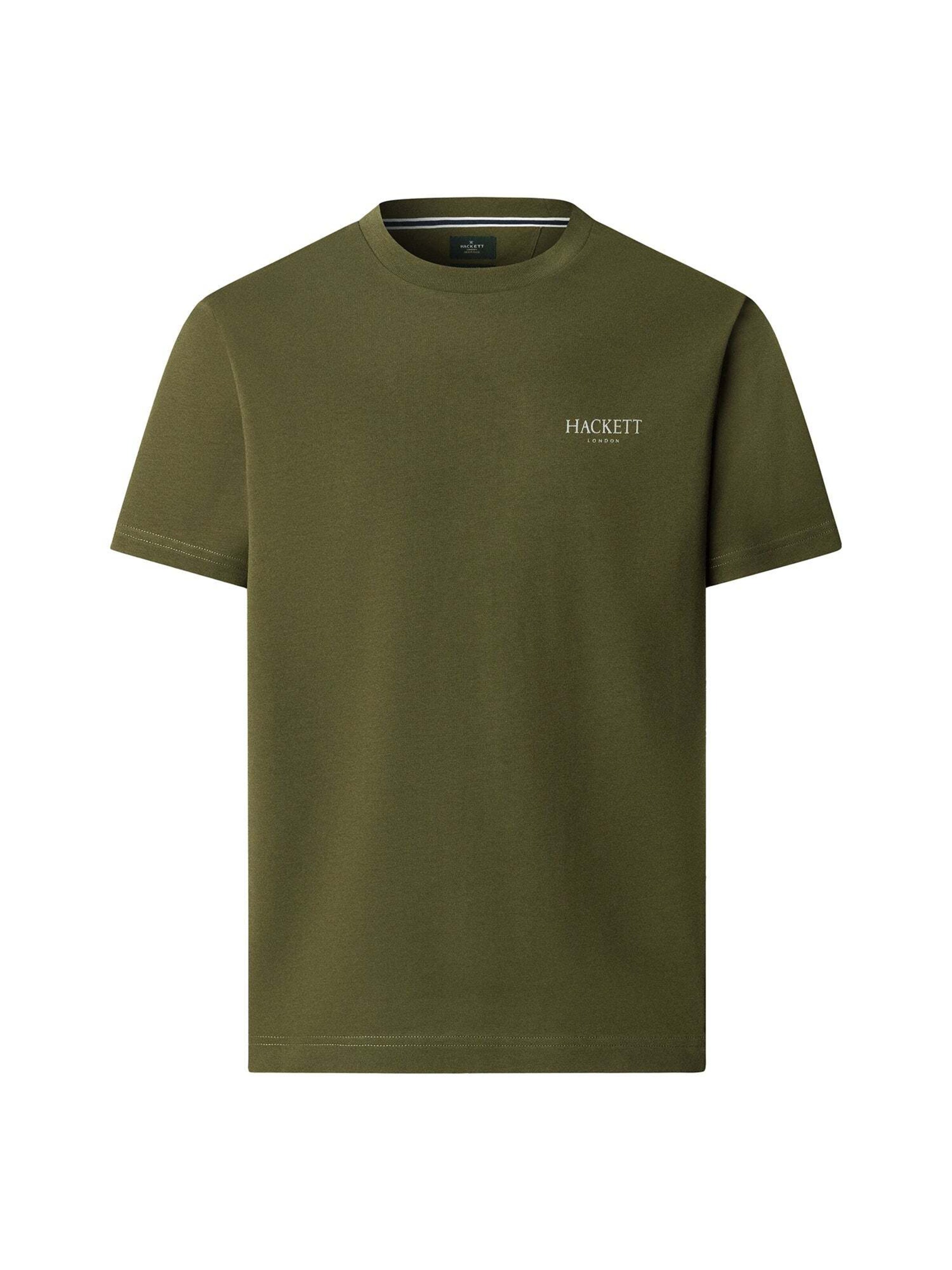 T-Shirt 'Heritage Ess' Hackett London en vert : devant