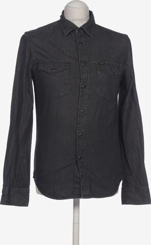 Lee Button Up Shirt in S in Grey: front
