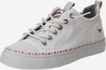 Sneaker bassa di MUSTANG in bianco: frontale