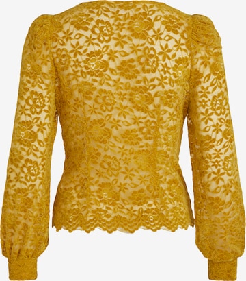 VILA - Camiseta 'BEAUT' en amarillo