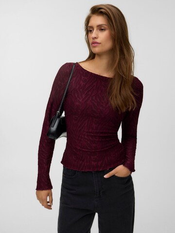 VERO MODA - Camiseta 'Nancy' en rojo: frente