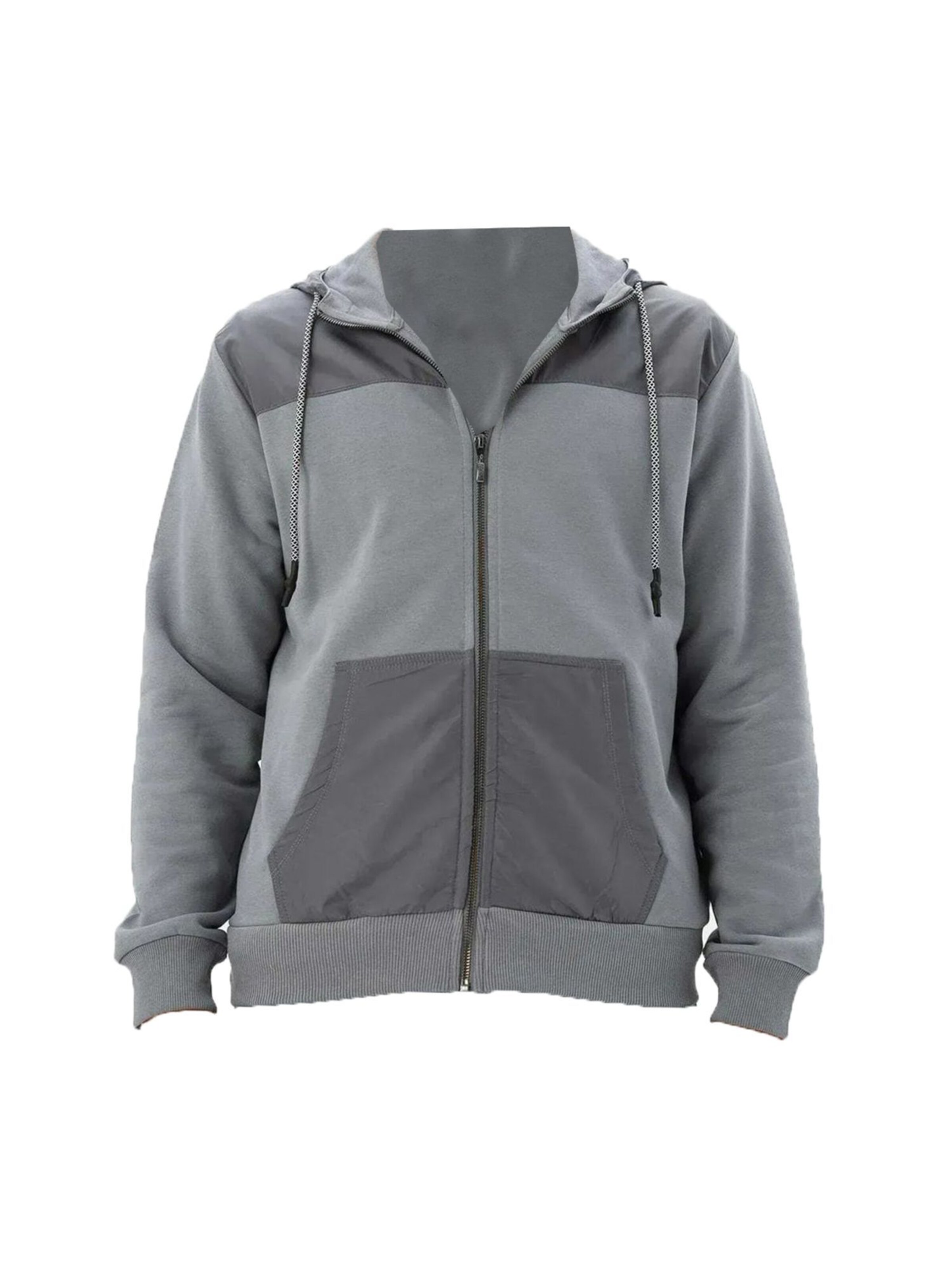 Veste de survêtement Arma en gris : devant