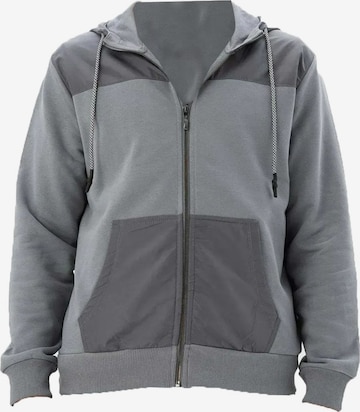 Veste de survêtement Arma en gris : devant